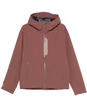 Hiking Patrol Arc 3L Kapuzenjacke Mit Reißverschluss - Rot