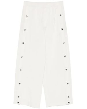 Tibi Studded Trousers - White