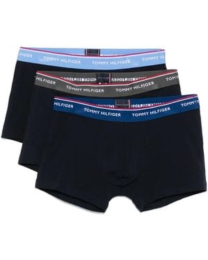 Tommy Hilfiger Logo-Waistband Boxers Pack - Blue