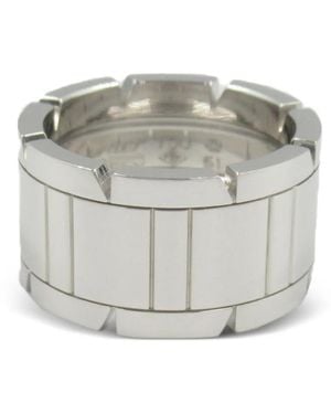 Cartier 2010s タンク フランセーズ リング - グレー