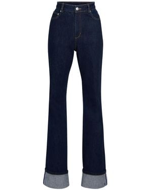 SER.O.YA Ashton High-Rise Flared Jeans - Blue