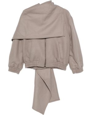 AYA MUSE Veste Tuli À Col Châle - Neutre