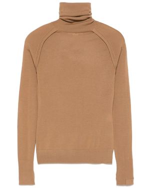 Victoria Beckham Merino Sweater - Brown