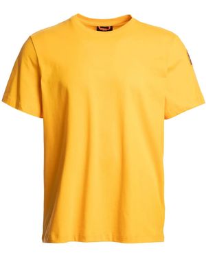 Parajumpers T-Shirt Con Applicazione - Giallo