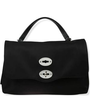 Zanellato Small Postina Rimboccata Tokyo Bag - Black