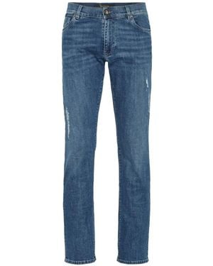 Billionaire Jean Super Straight Cut Baroque - Blue
