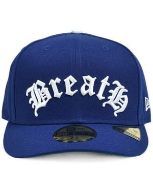 BREATH X New Era Old English 59Fifty Cap - Blue