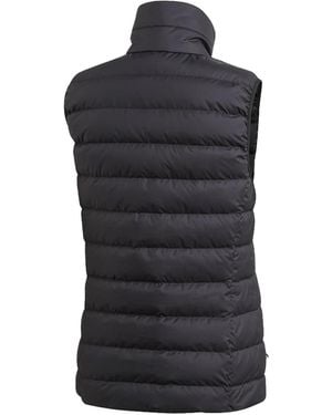 adidas Logo-Print Padded Gilet - Black