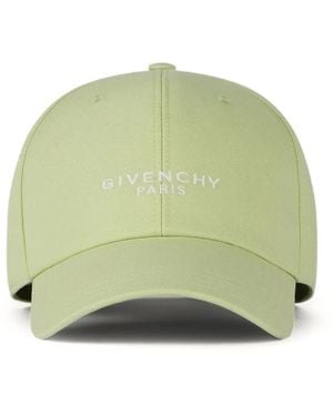Givenchy Paris Embroidered Cap - Green