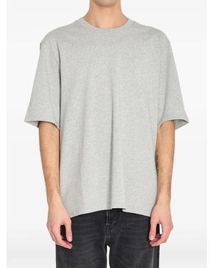Ami Paris Crew-Neck T-Shirt - Grey