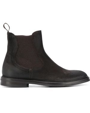 SCAROSSO Hunter Ankle Boots - Black