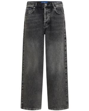 KARL LAGERFELD Wide-Leg Jeans - Grey
