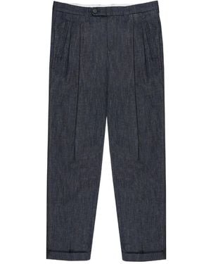 Slowear ファイブポケット パンツ - ブルー