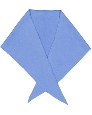 Lisa Yang Florianne Triangle Scarf - Blue
