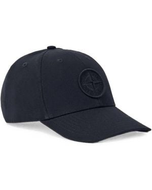 Stone Island Cappellino Da Baseball - Blu