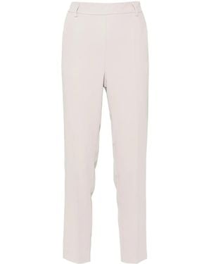 Blanca Vita Slim-Fit Pantalon - Naturel