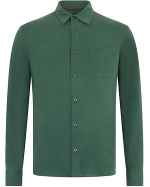Moorer Pocket Shirt - Green