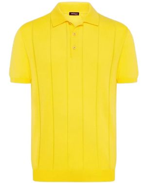 Kiton Polo A Coste - Giallo