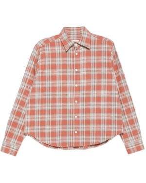 Second/Layer Kariertes Sherman Hemd - Pink