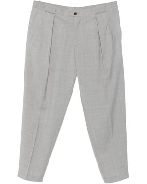 Briglia 1949 Klassische Bundfaltenhose - Grau