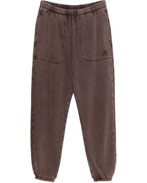 Champion トラックパンツ - ブラウン