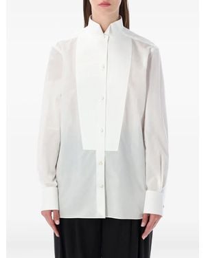Tom Ford Bib-Detailed Shirt - White