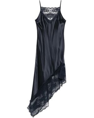By Malene Birger Laynee Lace Asymmetric Dress - Blue