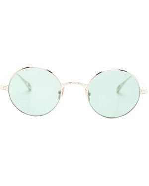 Garrett Leight Glco X Ozzy Round-Frame Sunglasses - Blue