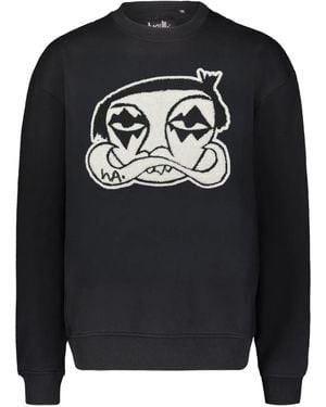 Haculla Sweat Les À Col Rond - Black