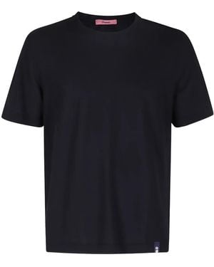 Drumohr Klassisches T-Shirt - Schwarz