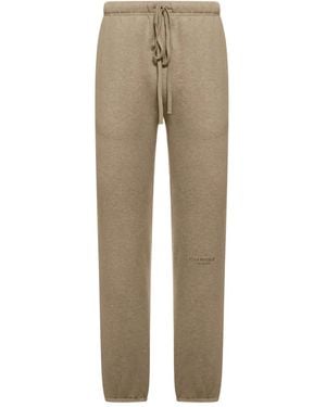 Fear Of God Cotton Track Pants - Natural