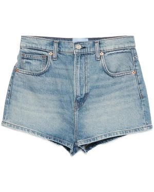 Reformation Jensen Denim Shorts - Blue