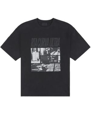 RTA Colin Photo-Print T-Shirt - Blue