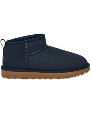 UGG Rope-Trim Boots - Blu