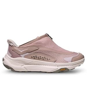 Hoka One One Project Transit Zip-Fastening Trainers - Pink