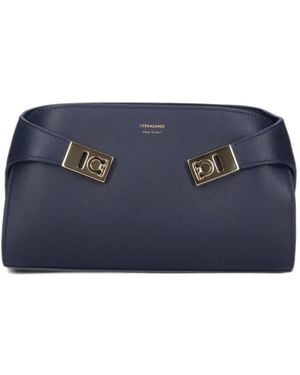 Ferragamo Hug Mini Crossbody Bag - Blue