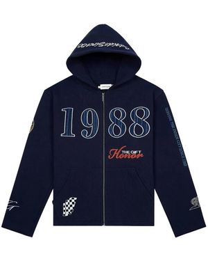 Honor The Gift 1988 Kapuzenjacke - Blau