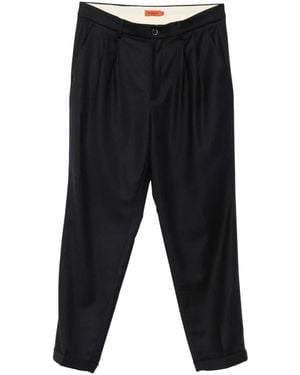 Barena Pleated Wool Pants - Black