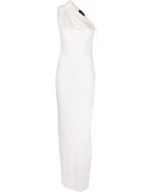 Tom Ford One-shoulder Floor-length Gown - White