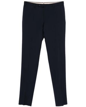 Incotex Textured Trousers - Blue