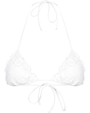 Mc2 Saint Barth Triangle-cup Bikini Top - ホワイト