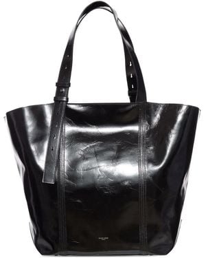 Golden Goose Leather belt-detail tote bag - Schwarz