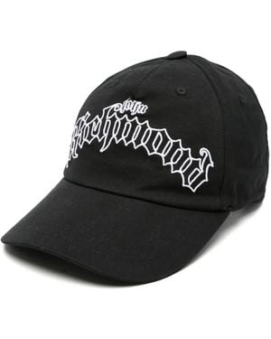 John Richmond Logo-Embroidered Baseball Cap - Black