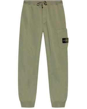 Stone Island パッチポケット トラックパンツ - グリーン