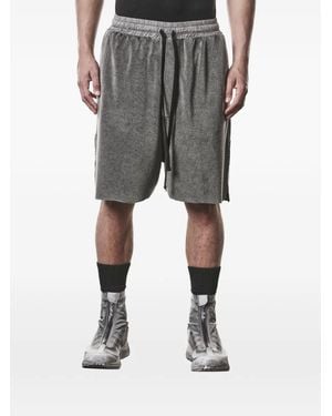 Thom Krom Cargo Drawstring Shorts - Grey