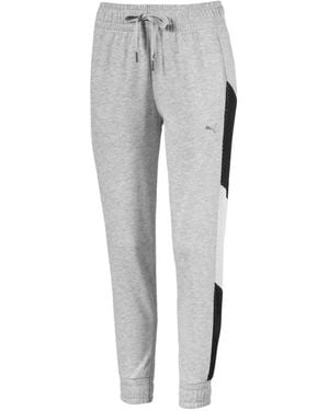 PUMA Pantalon De Jogging A.C.E. 7/8 Colour Block À Lien De Resserrage - Gris