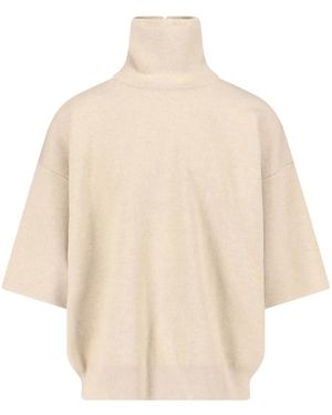 Fear Of God Merino Wool Knit T-Shirt - Natural