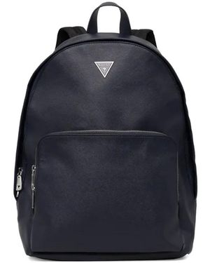 Guess Certosa Textured Backpack - Blue