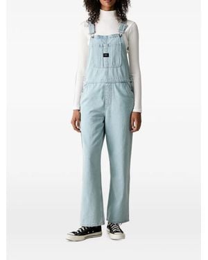 Vans Chore Denim Dungarees - Blue