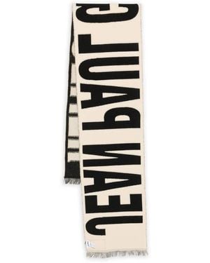 Jean Paul Gaultier ロゴ スカーフ - ブラック